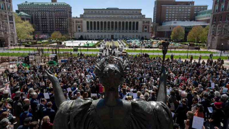 Las protestas en la Universidad de Columbia: los estudiantes enfrentan un abuso “desgarrador”